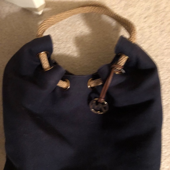 MK Canvas Handbag - Picture 1 of 3